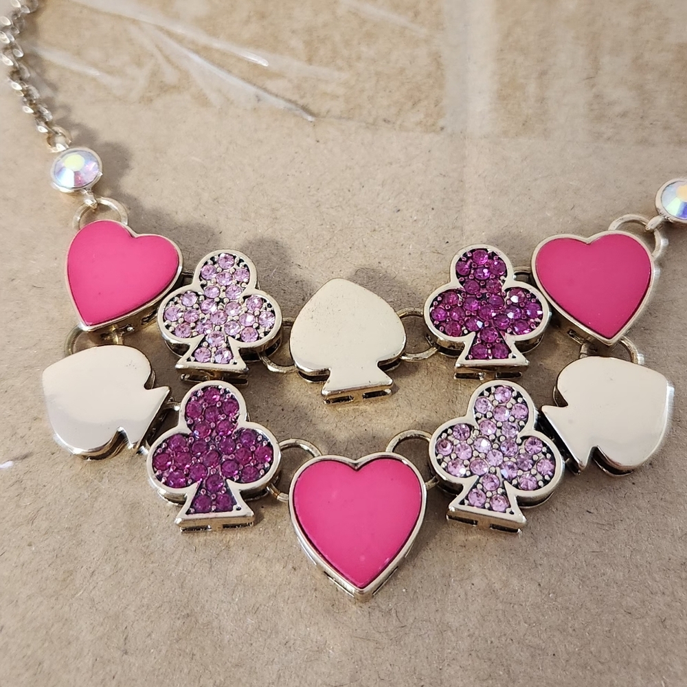 Betsey Johnson Heart Necklace - Picture 3 of 3